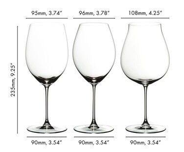 Набір келихів Riedel Tasting Set мл х 3 шт (5449/74)