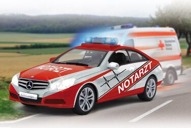 Модель Mercedes-Benz E350 Coupe 1:16 JAMARA 410023, 2.4GHz, звук сирени, сигналізація, світлові ефекти, 4 швидкості