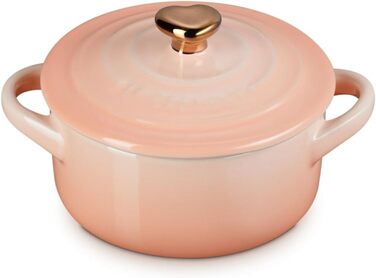 Кокотниця Le Creuset Mini, кераміка, 237 мл, золотий ручка (Піч)