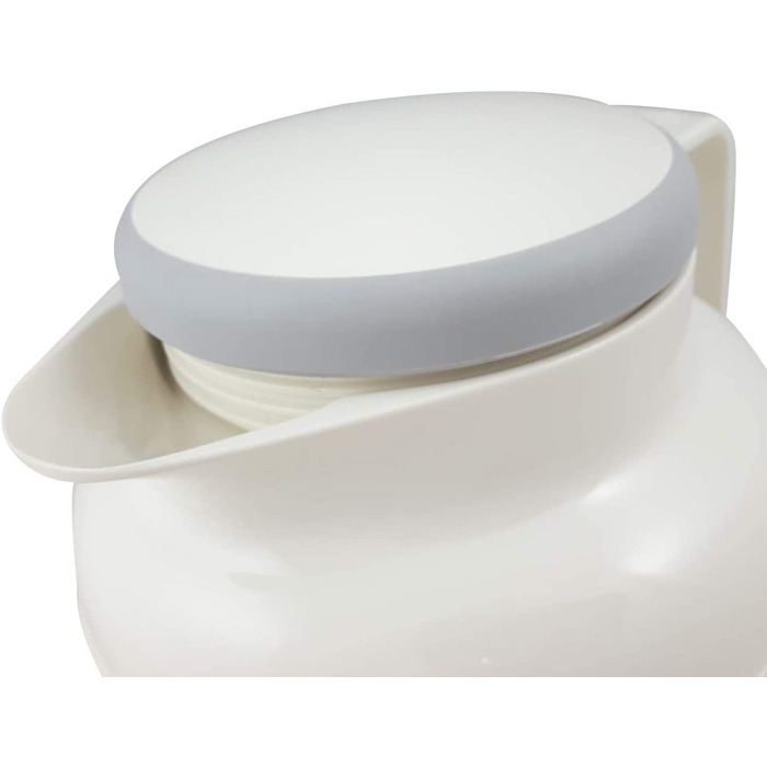 Вакуумний глечик Helios Wash Pro S з кришкою, що загвинчується, 1,0 л білий, можна мити в посудомийній машині