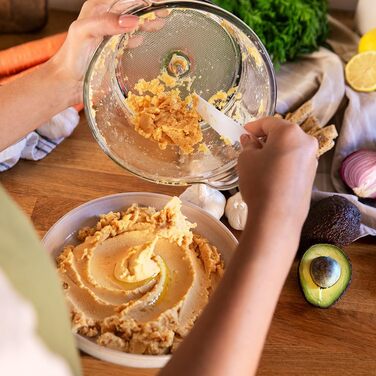 Подрібнювач Cecotec ChopBeat 2000S 500W зі скляною чашею 500г, 4 леза з нержавіючої сталі, 2 швидкості, антиковзкі ніжки