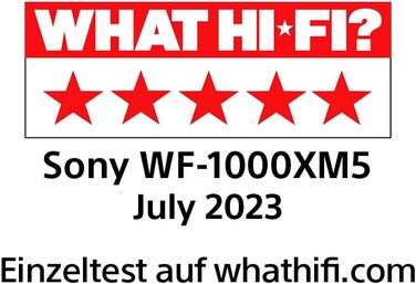 Бездротові навушники-вкладиші Sony WF-1000XM5, акумулятор 24 години, IPX4, iOS та Android, сріблястий