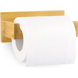 Тримач туалетного паперу Ecooe з полицею, тримач туалетного паперу без свердління, тримач туалетного паперу Настінний кронштейн Тримач рулону паперу Тримач туалетного паперу
