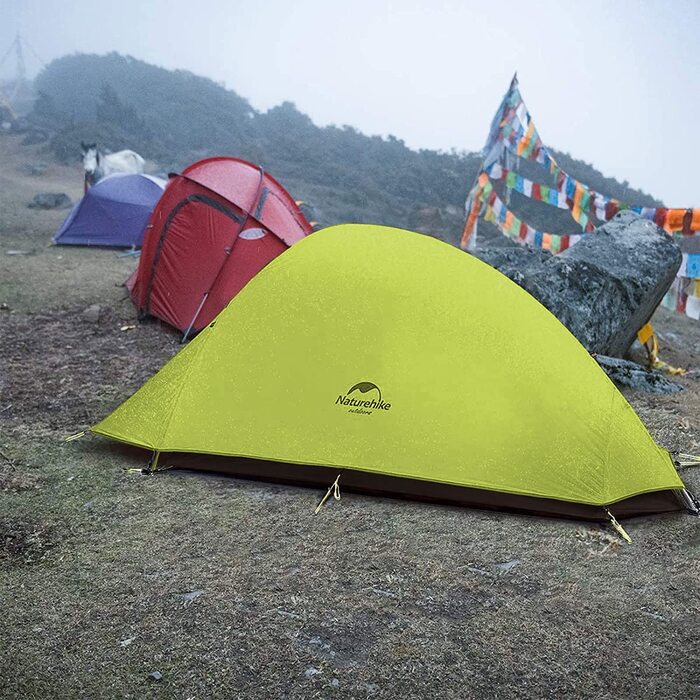 Намет Naturehike Cloud Up 1 для одного, легкий туристичний купол для кемпінгу та походів