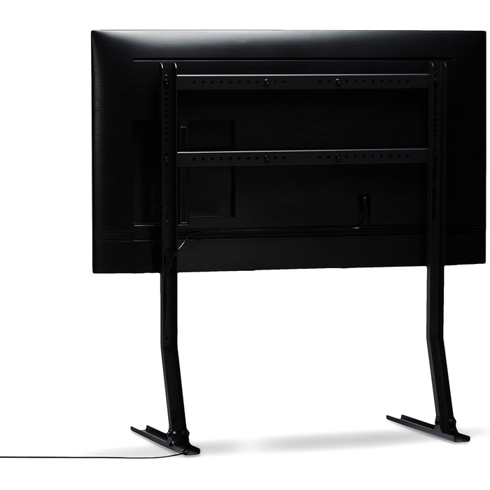 Підставка для телевізора 40-70 дюймів | Стильна підлогова стійка для ТБ | Чорна підставка для телевізора Charcoal