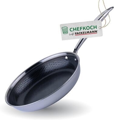 Сковорода Fackelmann Chefkoch Antihaft Ø28 см з керамічним покриттям, для всіх плит (вкл. індукція)