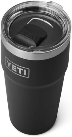 Термос YETI Rambler з кришкою MagSlider, чорний, 20oz (591ml)