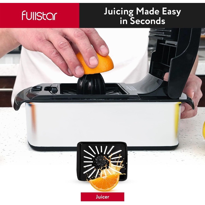 Многофункціональний овочевий слайсер-мандоліна 14-в-1 з нержавіючої сталі (чорний)