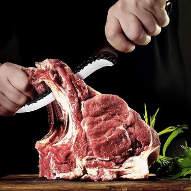 Набір кухонних ножів (2 шт) ручної роботи, японський гострий ніж для дому, з шкіряними піхвами