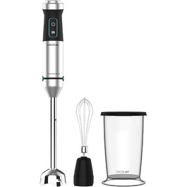 Блендер Cecotec Stabmixer Power TitanBlack 1500 XL Cream: 1500 Вт, CrossBlades, титанове покриття, XL насадка, захист від бризок