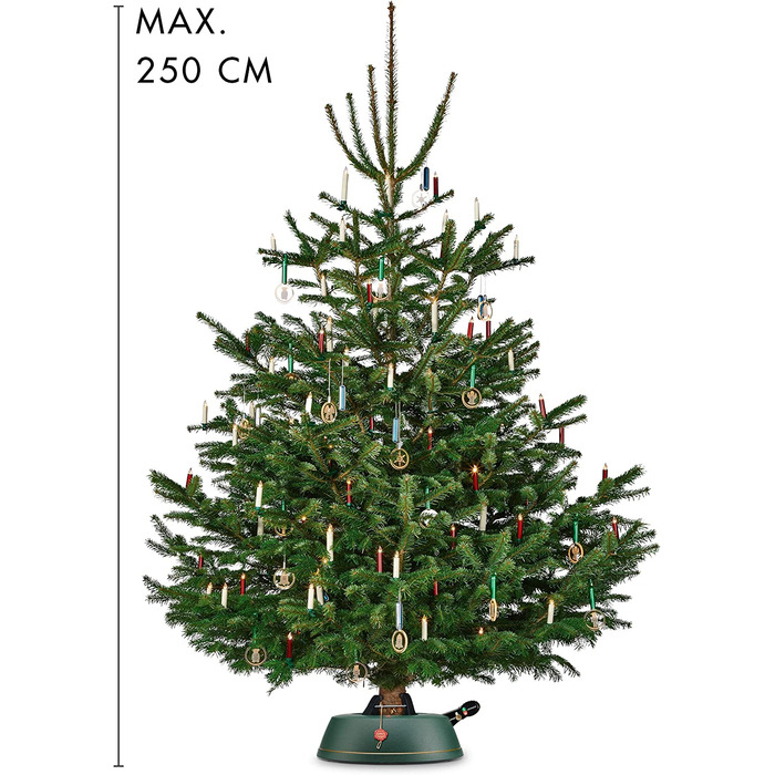 Підставка для різдвяної ялинки KRINNER Comfort до 2,5 м M 36 см зелена