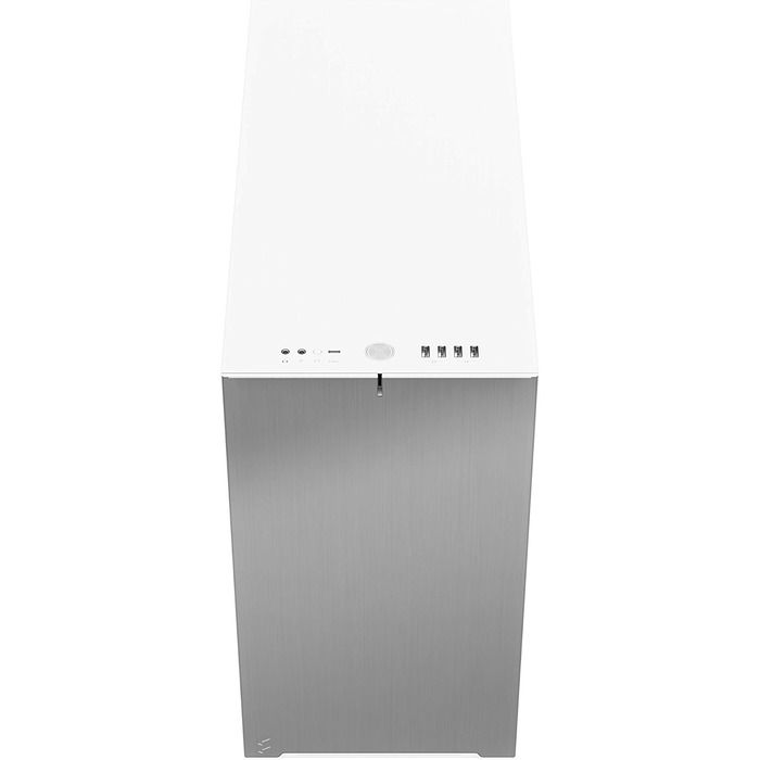 Білих безшумних корпусів для ПК E-ATX Mid Tower, модуль, алюміній/сталь, 7