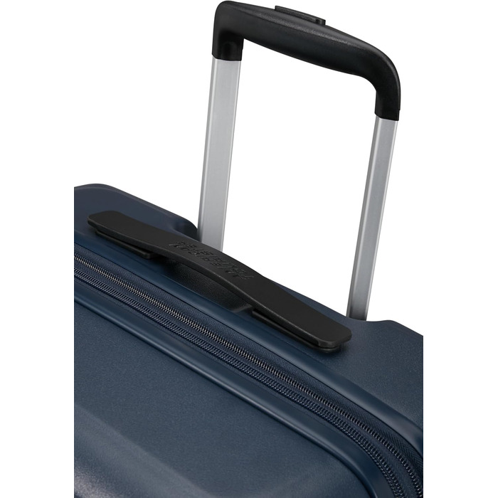 Набір валіз American Tourister Aerotech (3 шт.): ручна, середня, велика, розширювана, з TSA-замком, блакитний (Металевий Navy)