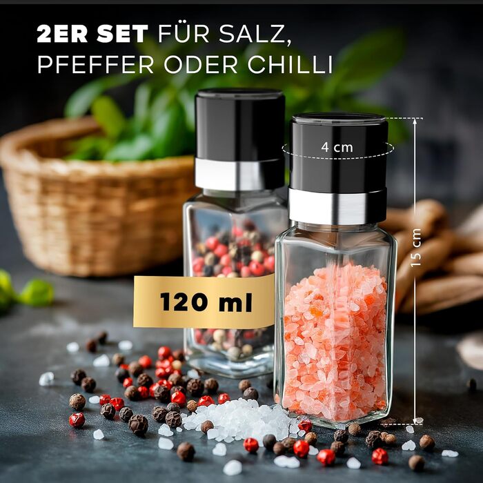 Набір баночок для спецій, 24 шт., чорний колір | Органайзер для спецій з 336 етикетками | Баночки для спецій кутові з дозаторами | Зберігання спецій для кухні | Сучасні дозатори та контейнери для спецій