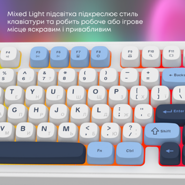 Дротова клавіатура Ajazz AF98 Glacier Blue (AF98-GB)