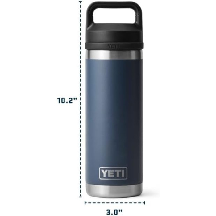 Термос YETI Rambler з кришкою Chug, 532 мл (Moon Dust)
