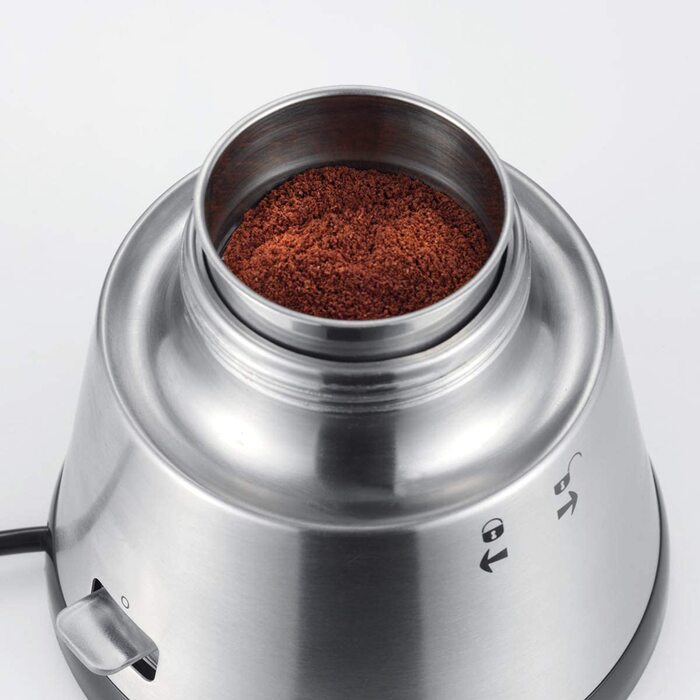 Кавоварка гейзерна Cloer 5918 Moka Maker, 3-4 чашки, нержавіюча сталь, з безпечним вимкненням та клапаном