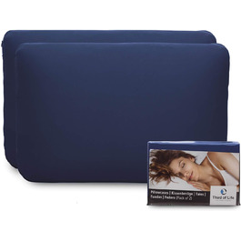 Ортопедична подушка для шиї з ефектом пам'яті, 40x60x12 см, з бавовни, для тих, хто спить на боці, синій колір