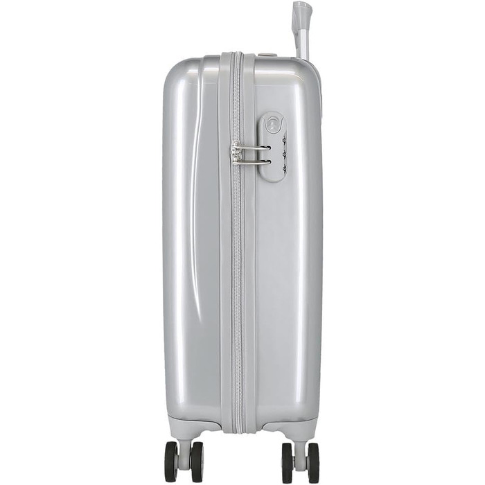 Дитяча бортова валіза Disney Stitch Moods, жорсткий ABS-пластик, кодовий замок, 4 подвійних колеса, ручна поклажа 100 см