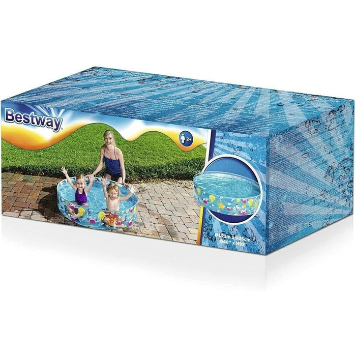 Дитячий басейн Bestway FillN Fun Sparking Sea 122x25 см