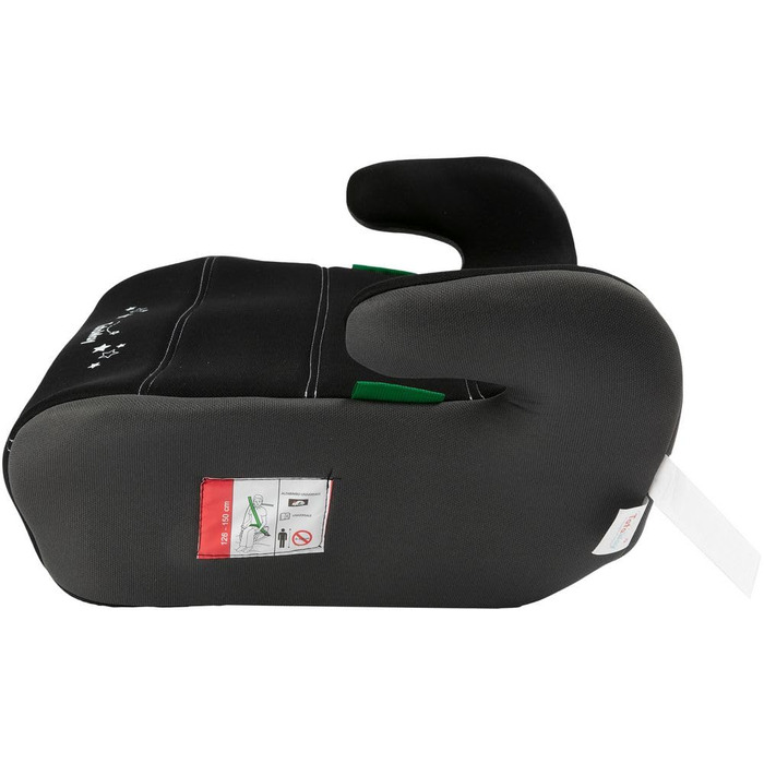 Автокрісло Tataway i-Size ECE R129 для дітей 126-150 см (22-36 кг), 6-12 років, чорне, знімний чохол