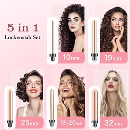 розмір: 32 мм, 25 мм, 9-18 мм, 25 мм та 25 мм