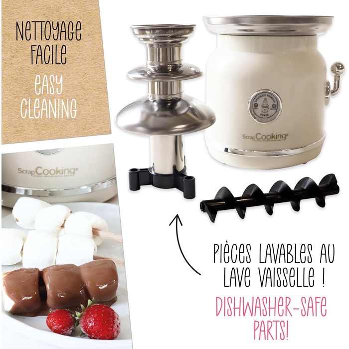 Шоколадний фонтан ScrapCooking 3897, пластик