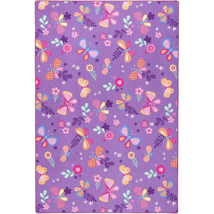 Дитячий ігровий килимок Snapstyle Butterfly Purple, 24 розміри (400х400 см)