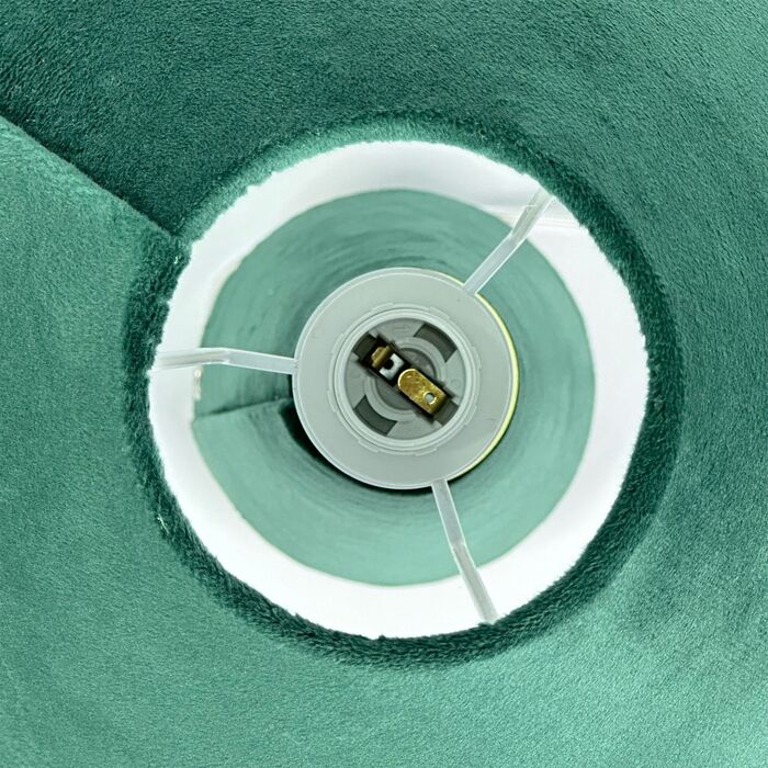 Лампа настільна Relaxdays з абажуром з оксамиту