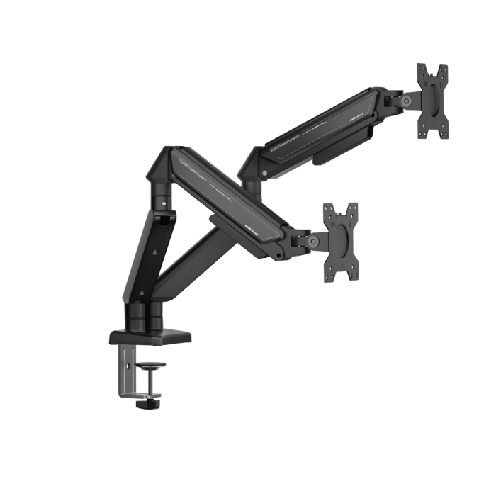 Настільне кріплення для монітора Anda Seat Stealth II Duo 17’’-32’’ Black