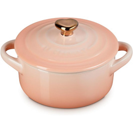 Кокотниця Le Creuset Mini, кераміка, 237 мл, золотий ручка (Піч)