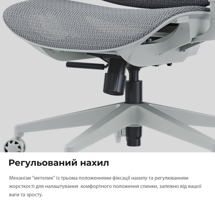 Крісло ігрове Anda Seat X-Air Mega Size XL Mesh Gray