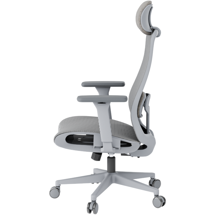 Крісло офісне OfficePro Wave OC670-G-G-G