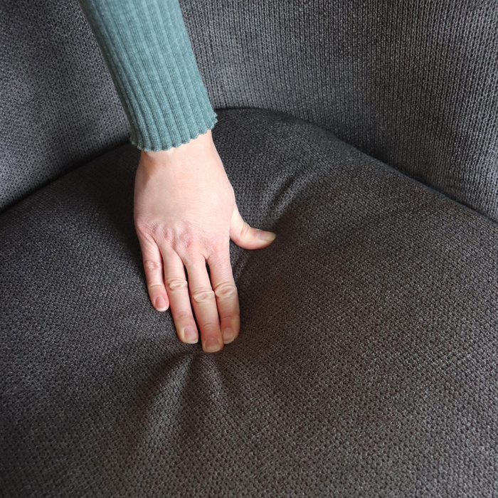 Диван для відпочинку HAYRIVER, тканина сірого кольору, hjh LIVING