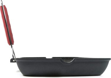Сковорода-гриль Moneta 24x34 см Pro Grill індукційна, складна ручка (60 символів)