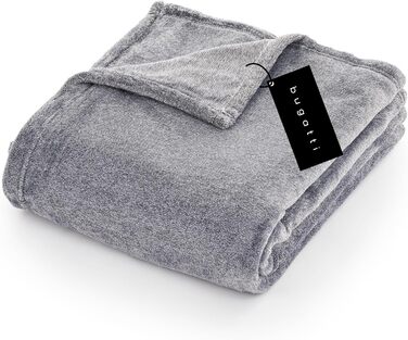 М'яка ковдра темно-сірого кольору, високоякісна марка з фланелевого флісу, тепла та м'яка (160 x 220 см, сіра), 3300 cuddly blanket XL 160x220
