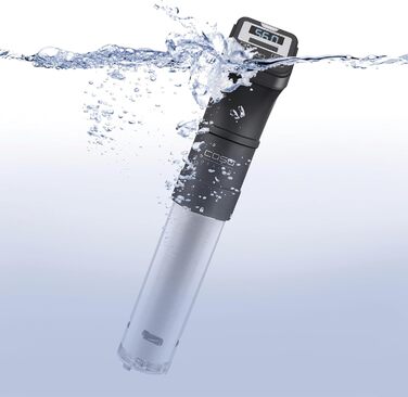 CASO SV 1200 Pro Smart - Су-від гастрономічний прилад: точне регулювання температури до 90°C, водонепроникний, керування через додаток CASO Control, об'єм до 30 літрів