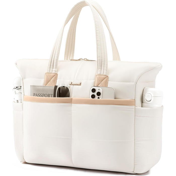 Сумка для ноутбука LOVEVOOK 15.6 дюймів, жіноча, містка, водонепроникна, для роботи, навчання, подорожей