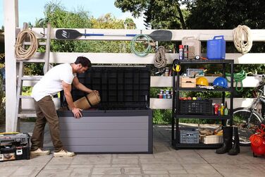 Ящик для подушок Keter Ondis24 Premier Box XL, садові меблі, водонепроникний (380л)