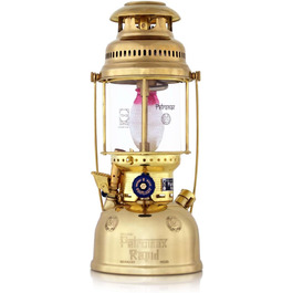 Парафінова лампа Petromax HK500/829 Високоінтенсивна лампа (латунь) ймовірно, найвідоміша високоінтенсивна лампа у світі понад 400 Вт світлової потужності хром або латунь перевірена і випробувана понад 100 років