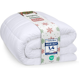 Плед Utopia Bedding 220x240 см: легкий плед з мікрофібри для 2 осіб (білий)