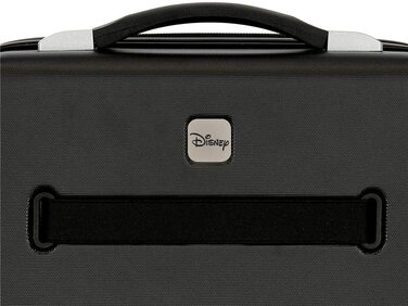 Чорна сумка Disney My Pretty Bow, розмір 38 x 55 x 20 см, Бічна застібка з міцного АБС-пластика, об'єм 34 л, 2,66 кг, 4 подвійних рулону, ручна поклажа. (Сумка для посуду)