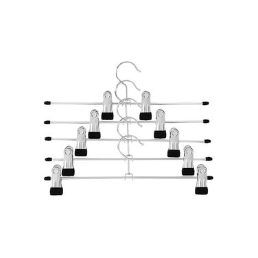 Протиковзка вішалка для брюк з кліпсами - 20