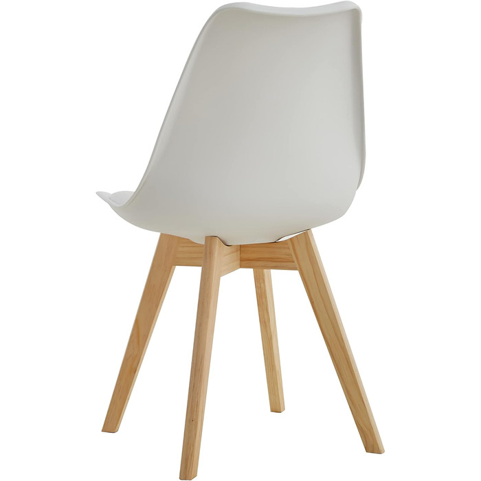 Стільці для їдальні GrandCA HOME, дерев'яні, з масиву бука, в стилі ретро, 6 шт.