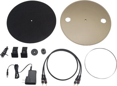 Програвач вінілу JBL Spinner BT з Bluetooth та aptX HD, чорний/золотий – високоякісний вініловий програвач