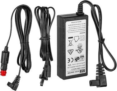 Автомобільний холодильник VEVOR 20л/45л, 12/24V DC та 100-240V AC, з Wi-Fi керуванням, для кемпінгу, подорожей, вантажівок, риболовлі. Електрична термобокс-морозильник