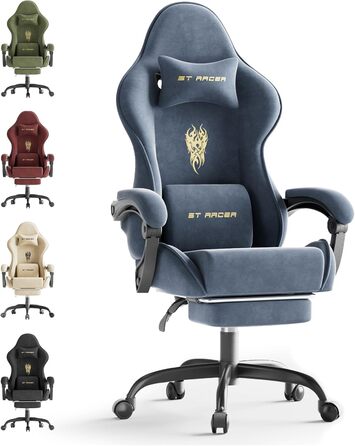 Ігровий крісло Ferghana Ergonomiczne: комфорт та стиль для геймерів (сірий)