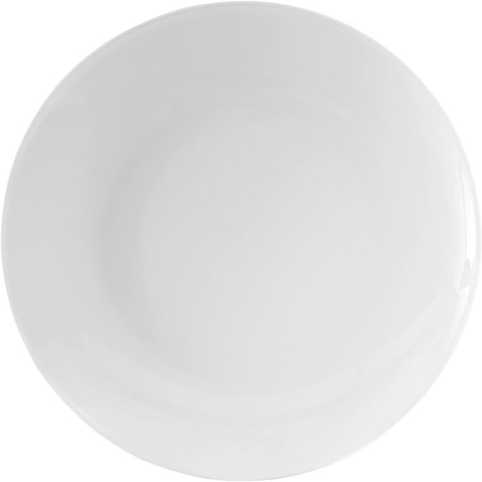 Сервіз кавовий 18-частинний - на 6 осіб - білий - порцеляна. Комплект посуду для кави