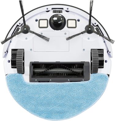 Робот-пилосос ETA Aron I 2в1: пилосос та мийка | 120 хв роботи | 300 мл резервуар | Керування через додаток | 7.2 см | HEPA фільтр