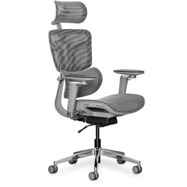 Крісло Mealux S4 Air Grey (арт. HF-S4 M/G)